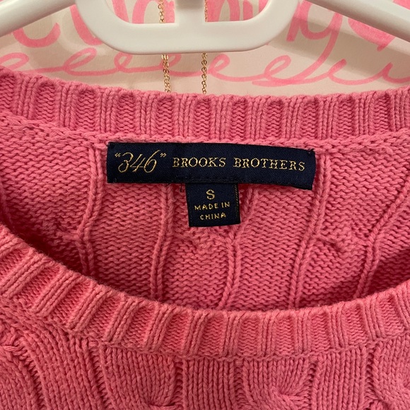 brooks brothers pink sweater - Picture 6 of 6